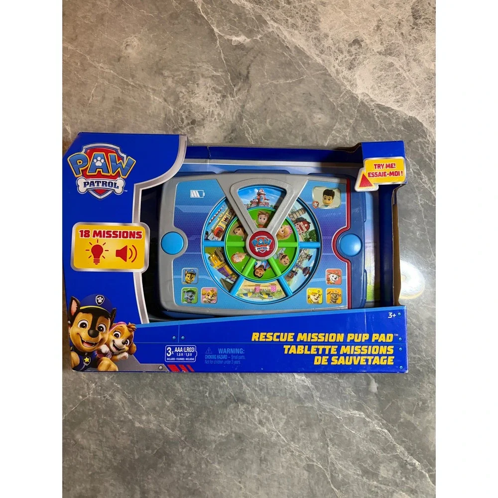 Paw Patrol | Rescue Mission Pup Pad Electronic Toy | OS || Blue|